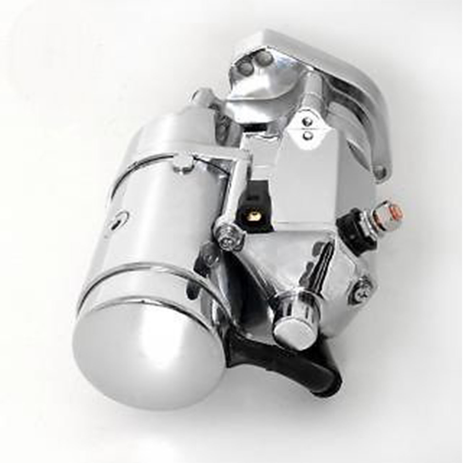 THUNDERFIRE 2KW Starter Motor suit HD 1989 TO 2006 Side Post Chrome