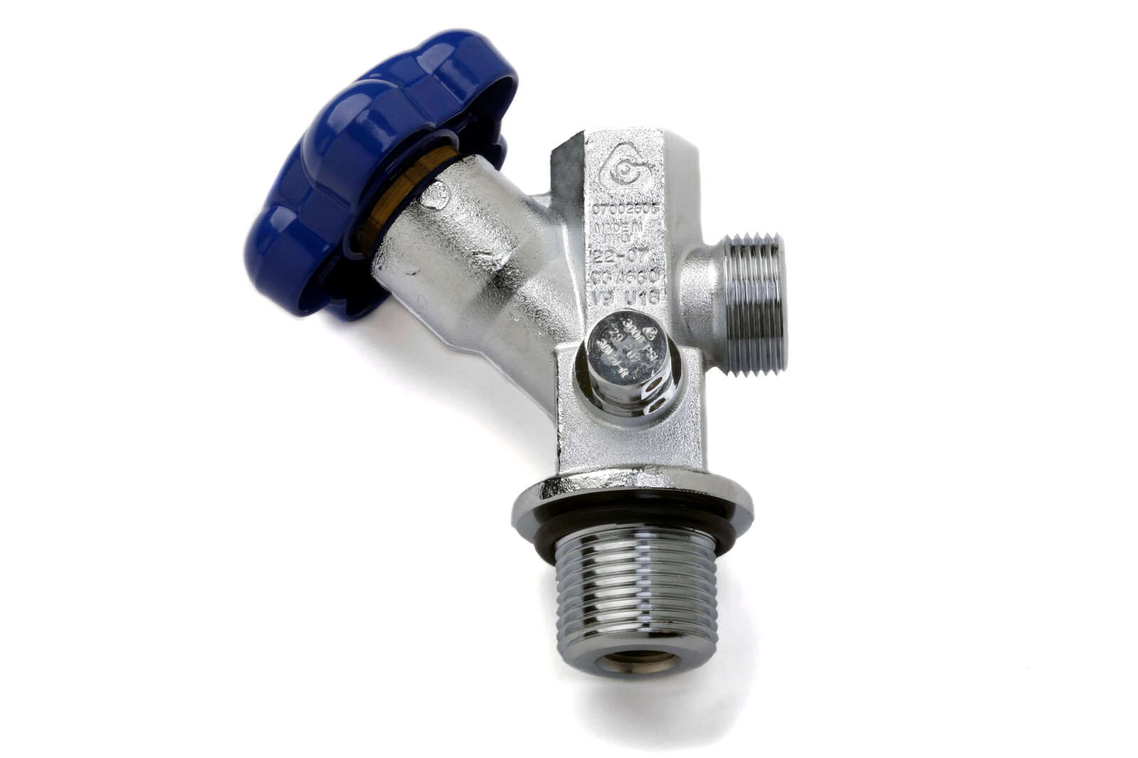 Bottle Valve, 10 lb. Nitrous Oxide, Natural, Each