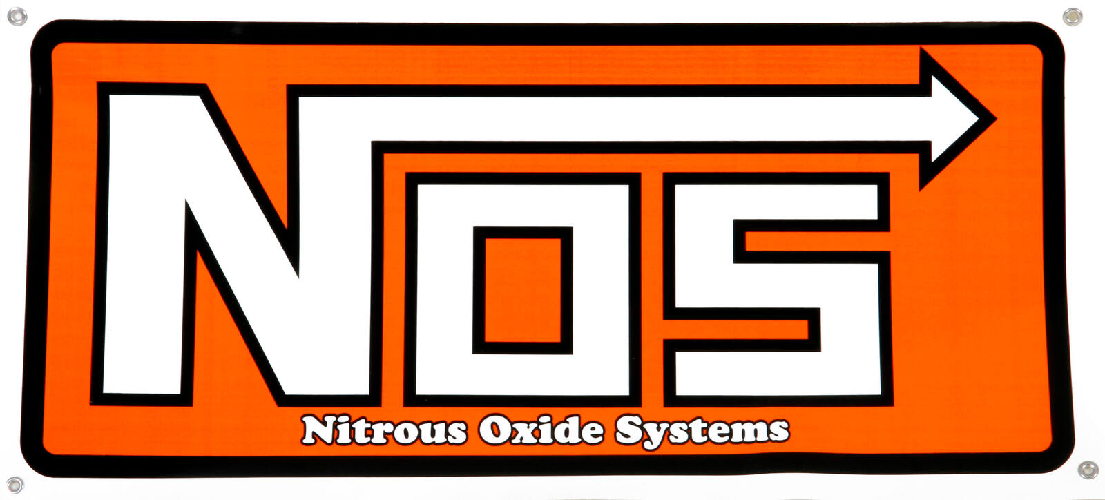 NOS Banner, 18in. x 38in.