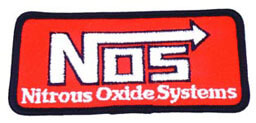 NOS Logo Patch, 2in. x 5in.