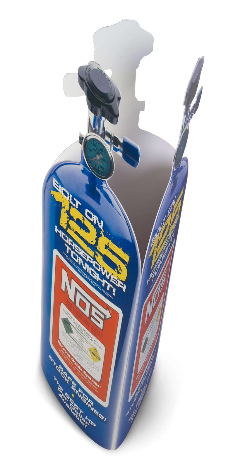 NOS Bottle Point of Purchase Display - 36in. x 12in. x 12in.