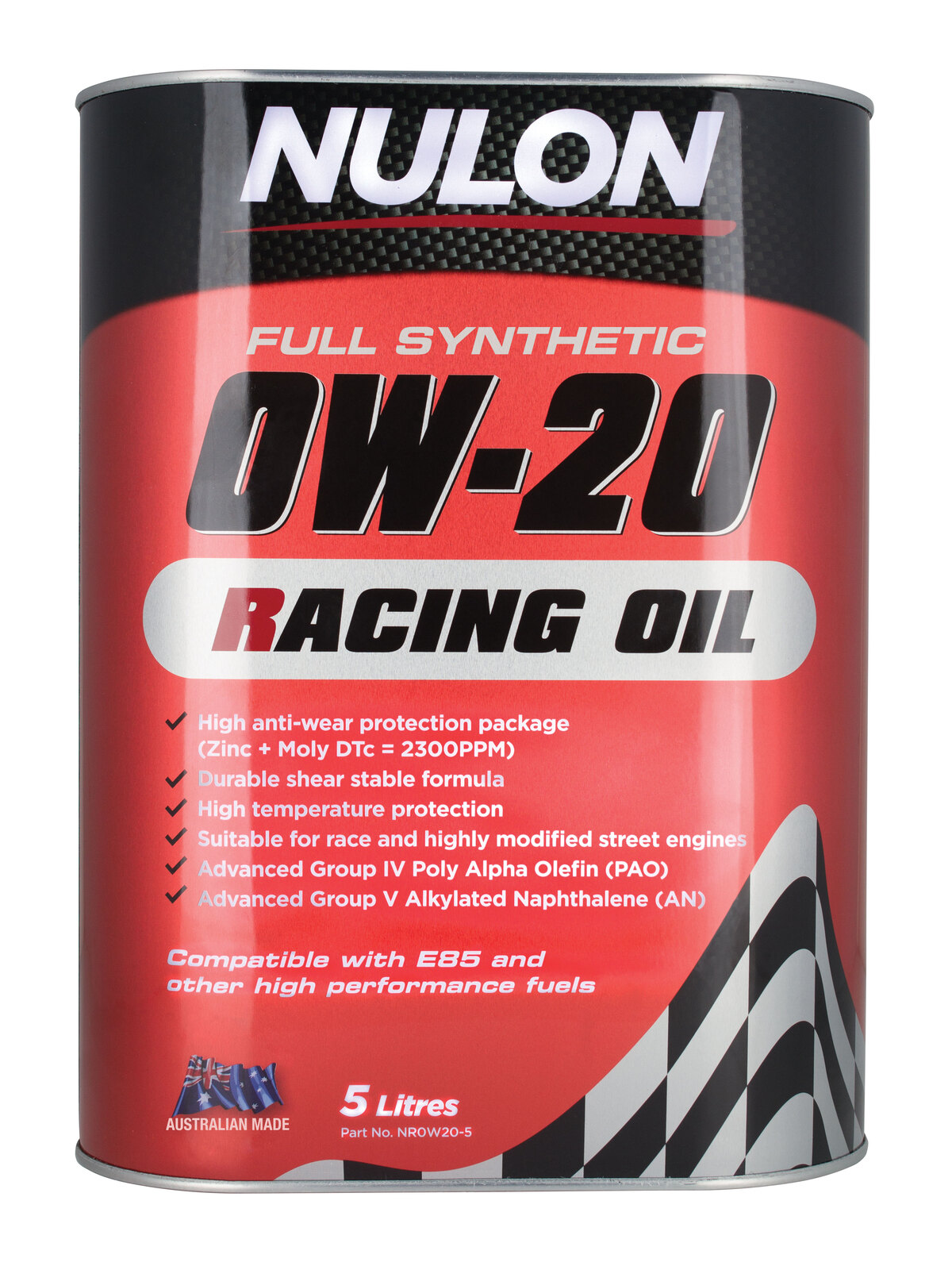 NULON Full Synthetic 0W-20 Racing Oil, Each