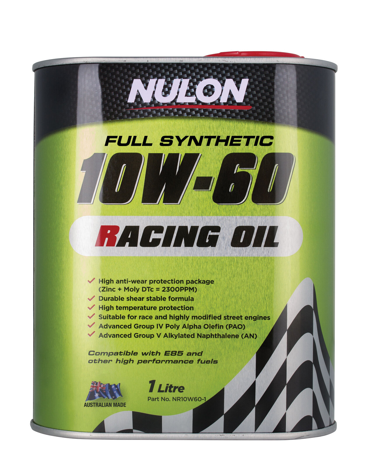 NULON Full Synthetic 10W-60 Racing Oil, Each