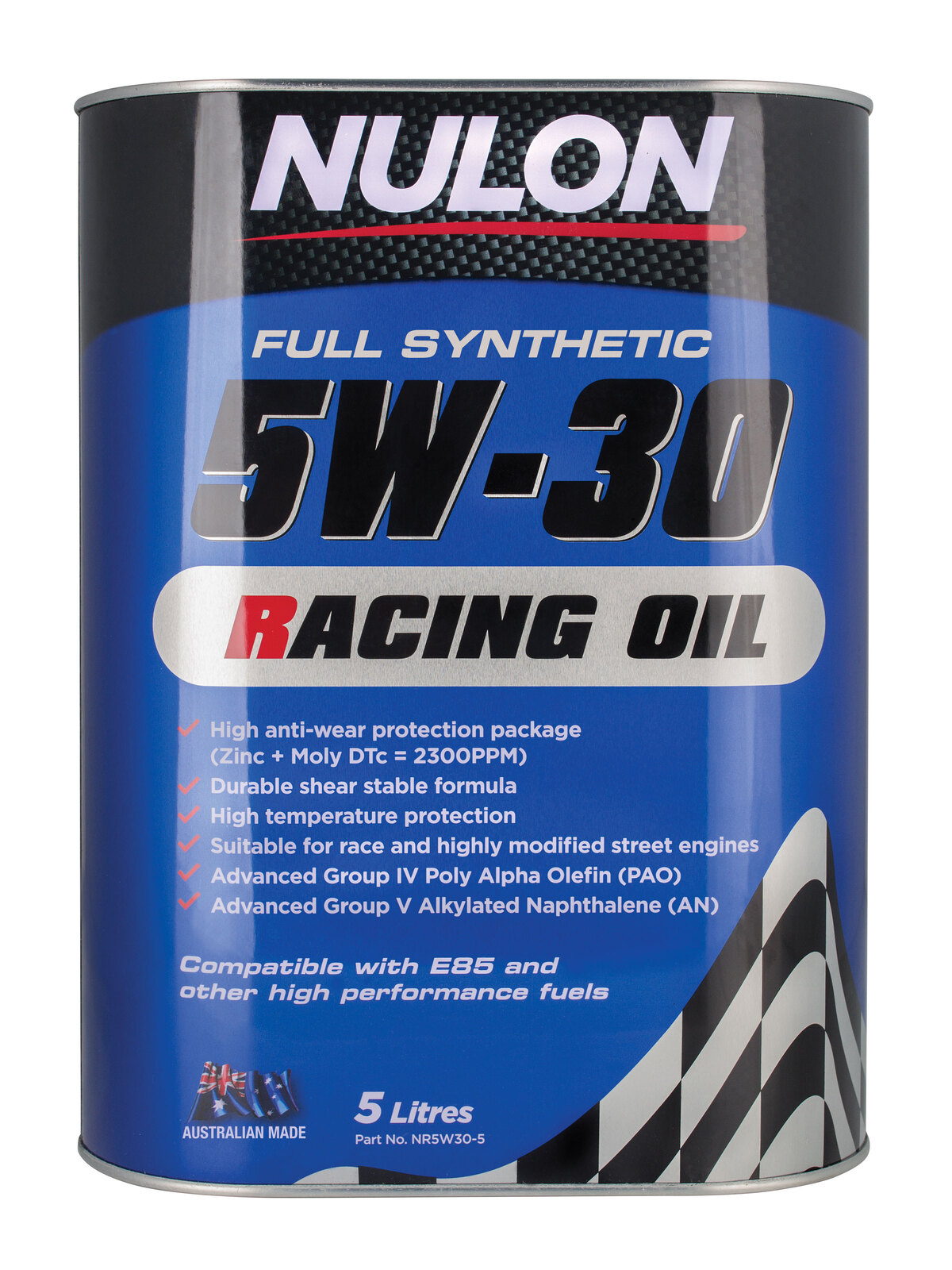 NULON Full Synthetic 5W-30 Racing Oil, Each