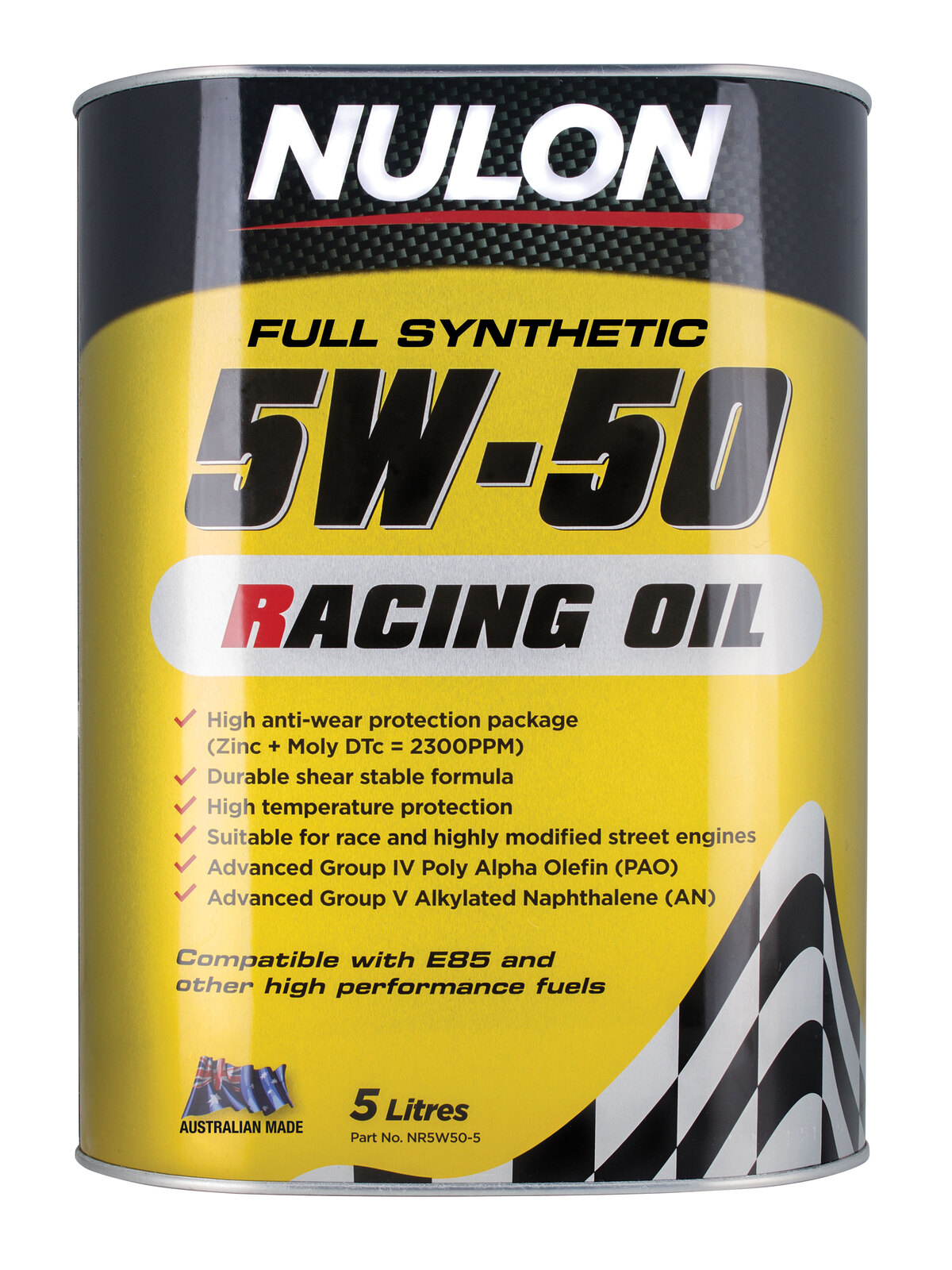 NULON Full Synthetic 5W-50 Racing Oil, Each