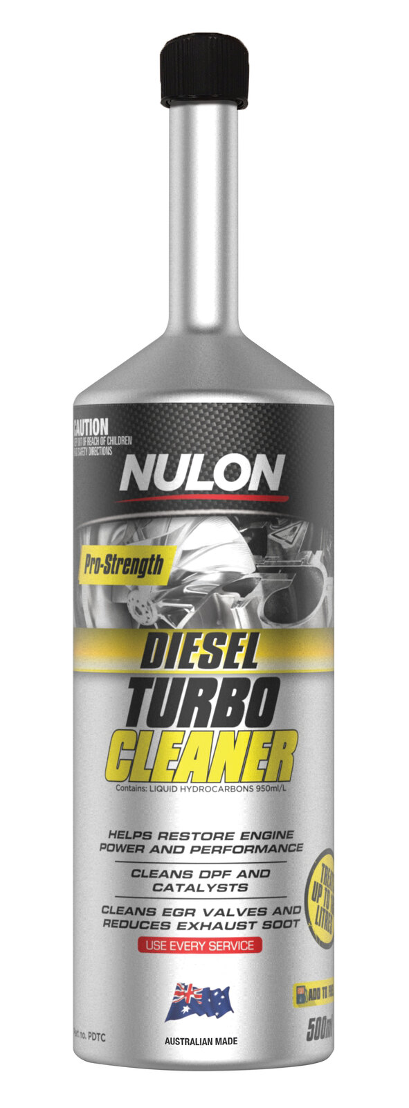 NULON 500ml Pro-Strength Diesel Turbo Cleaner, Each