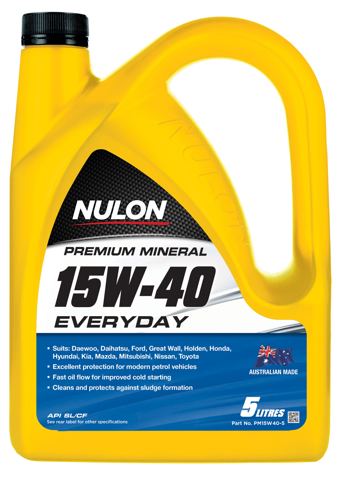 NULON Premium Mineral 15W40 Engine Oil, Each