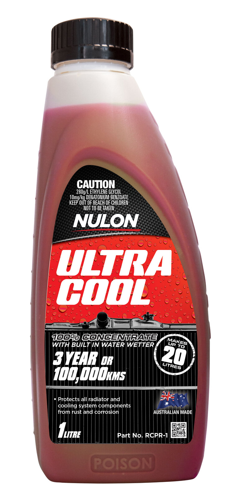 NULON Radiator Corrosion Protector Red 1L, Each