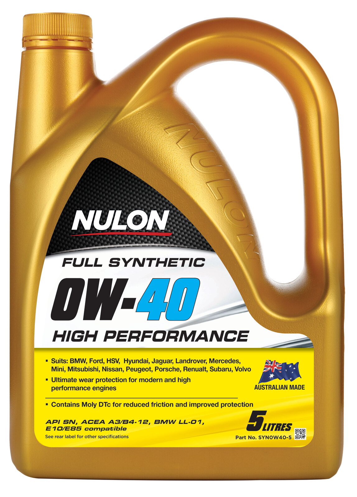 NULON Full Synthetic High Performance Engine Oil, Each