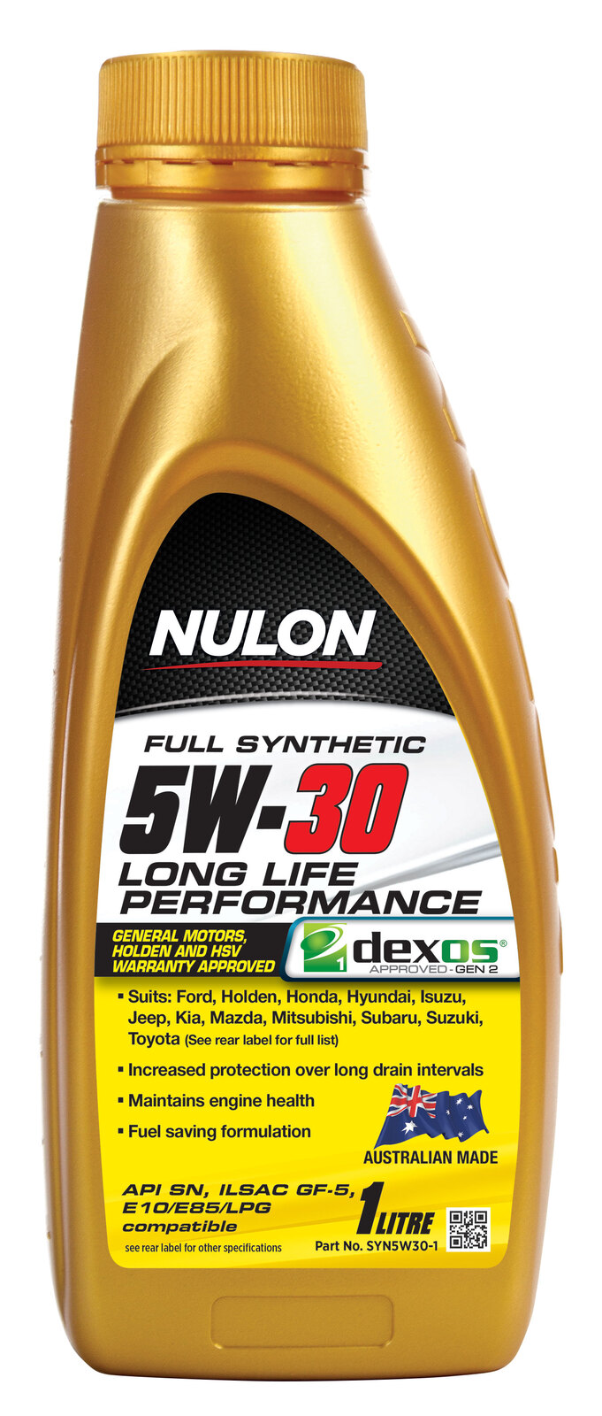 NULON Full Synthetic Long Life Engine Oil 1L, Each