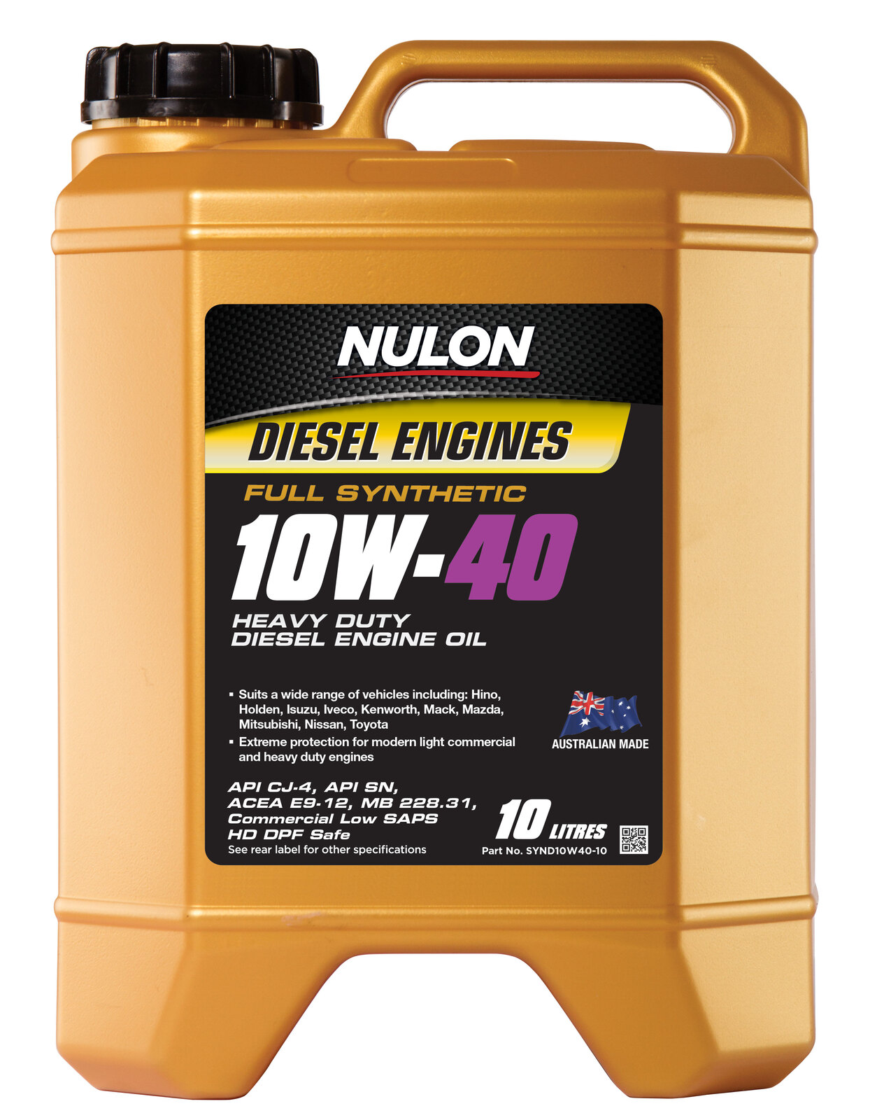 NULON Full Synthetic 10W40 Engine Oil, Each