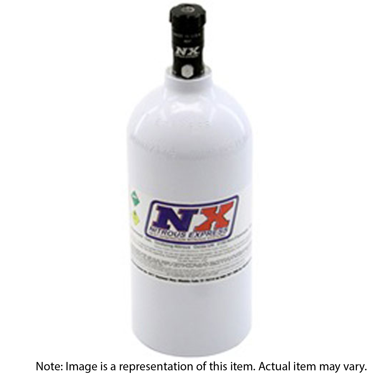 Nitrous Bottle Polished 2.5 lbs. Aluminum White Each