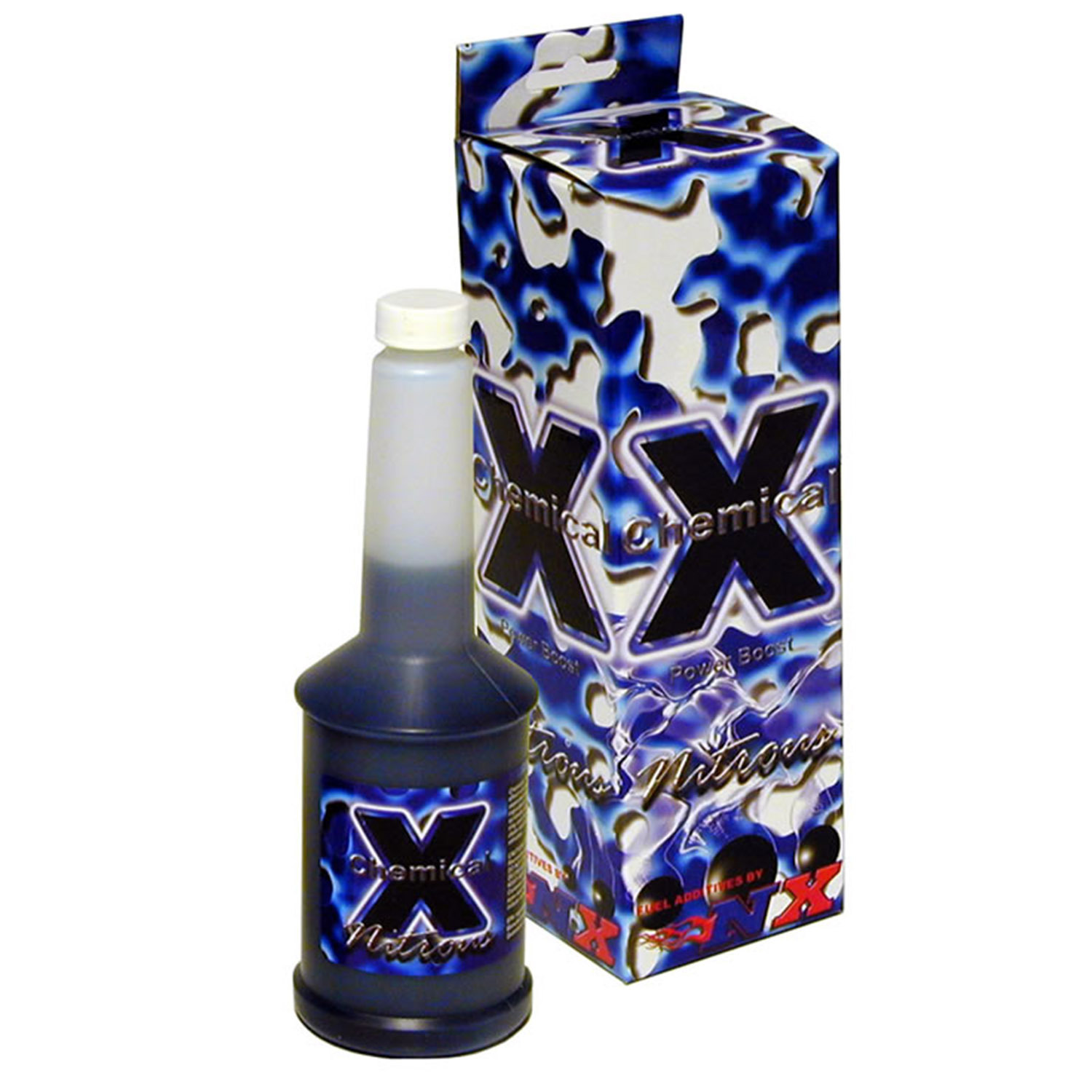 BLUE CHEMICAL X NITROUS FORMULA FOR ALL NITROUS APPLICATIONS (GASOLINE)