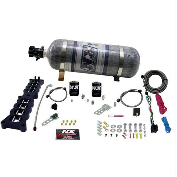 Nitrous System Ford 5.0 Kit 12 lb Bottle Stock Intake Manifold Plate