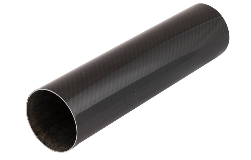 Carbon Fibre Air Intake Tube 4.00in. Straight 30cm Long