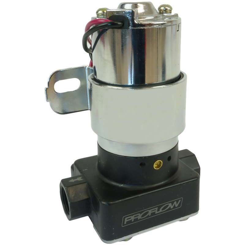 Carburettor Fuel Pump 110GPH (Black) 14PSI AN8 Ports
