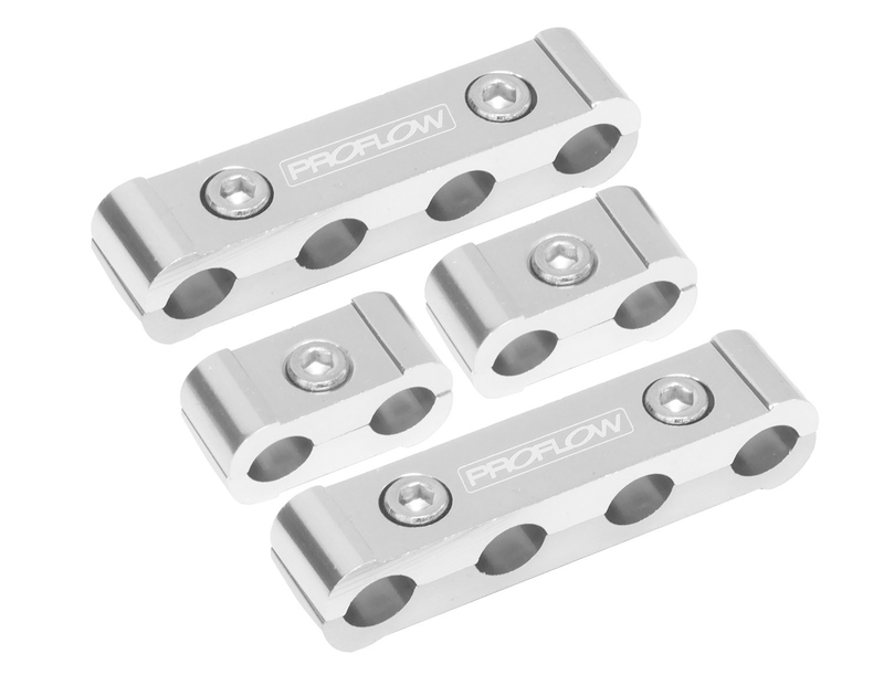Ignition Lead Seperators Billet Silver Suit 8.8mm Leads