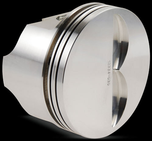 Single SRS Pistons Chevy 350 Flat Top -4.0cc (+.040)