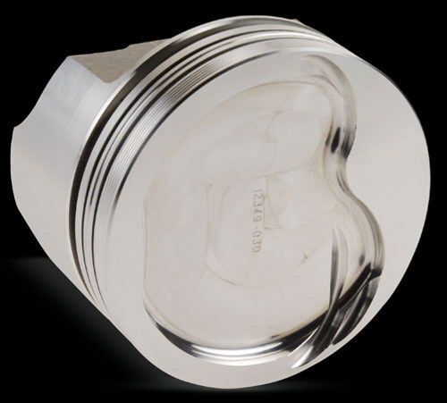 SRS FORGED Piston Set Ford 302/393W Reverse Dome -30.0cc (+.030)