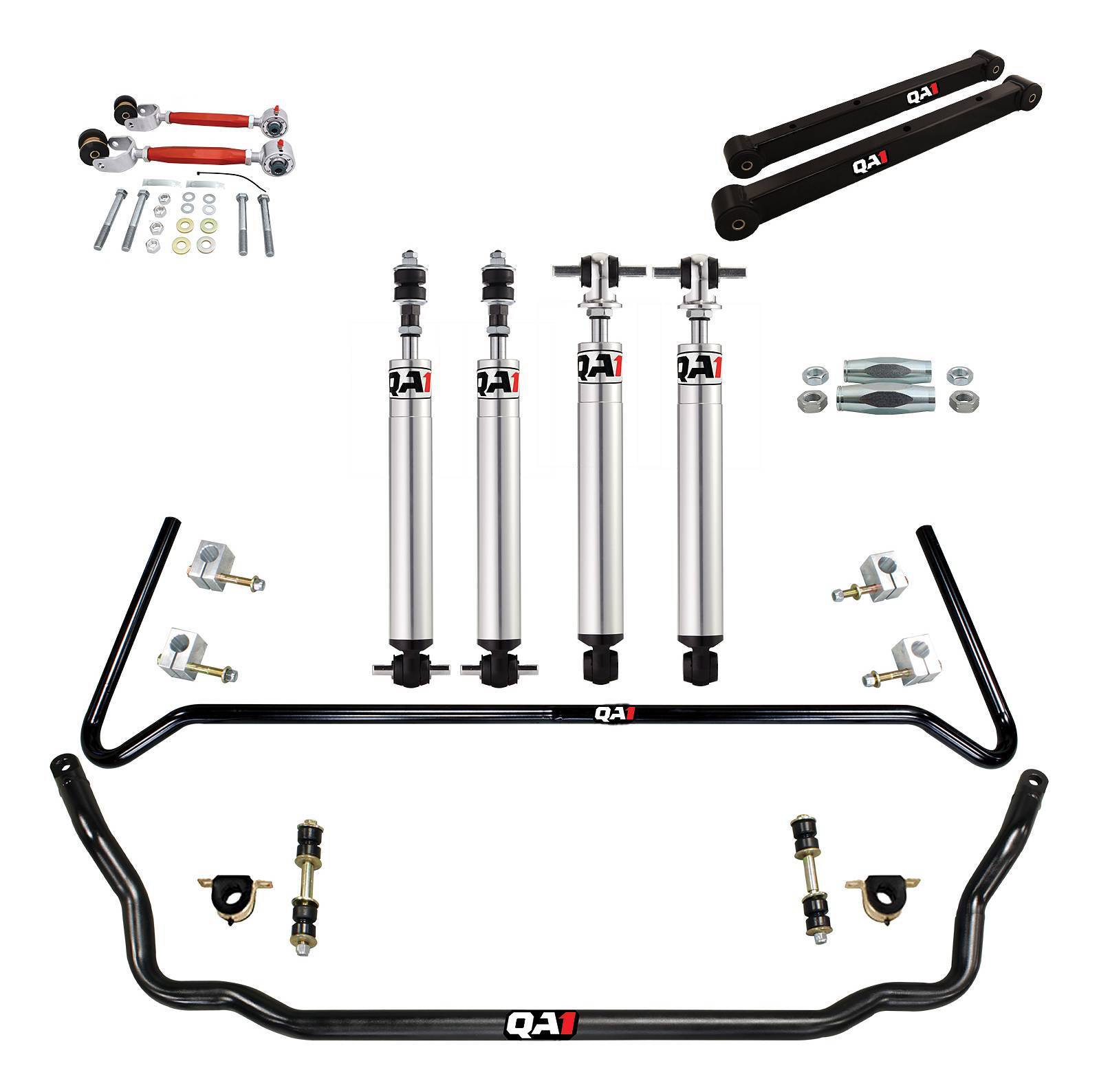 Suspension Package, Level 1 Handling, GM BBody 9496, w/ Shocks, Kit QA1