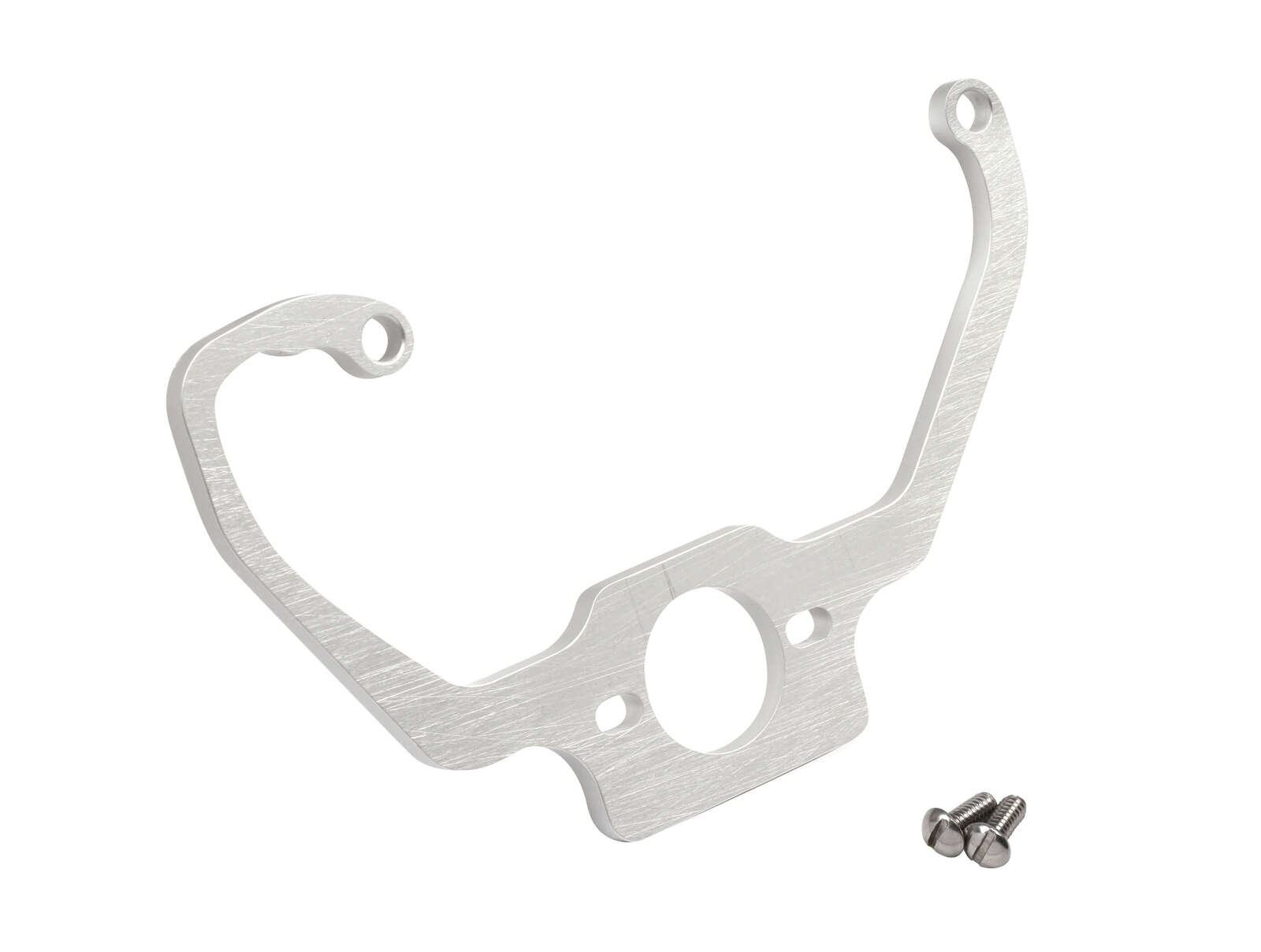Clear Anodized Billet Regulator bracket for 4150/4160 carburetors