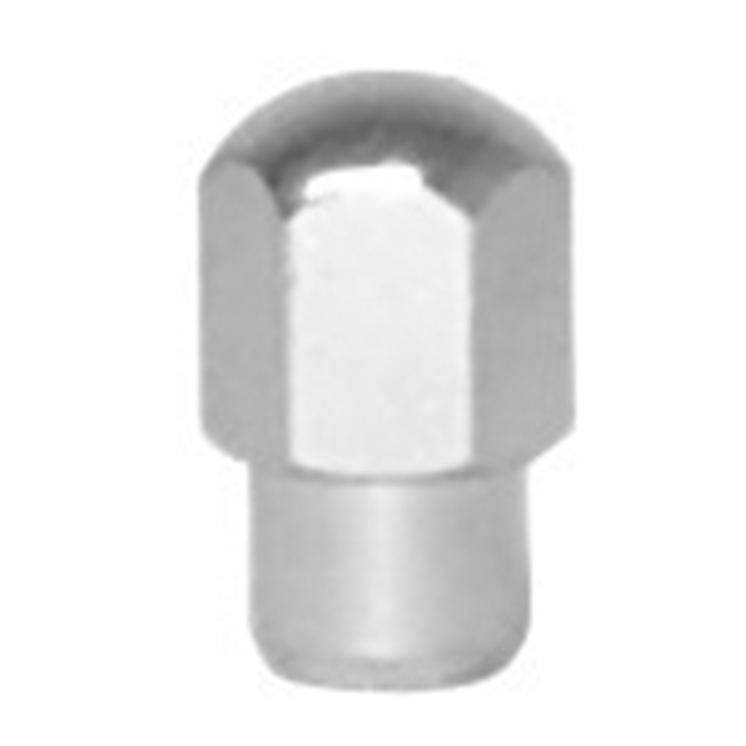 Wheel Nut, DOME MED. MAG Length, 1.39' 12X1.25 Shank, 0.55'