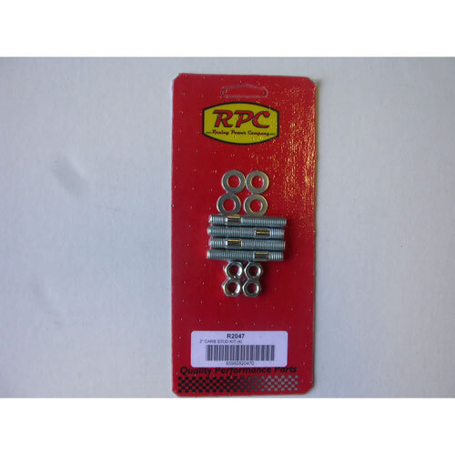 CARBURETOR MOUNTING STUD KIT-(4)PC. SIZE:(2")