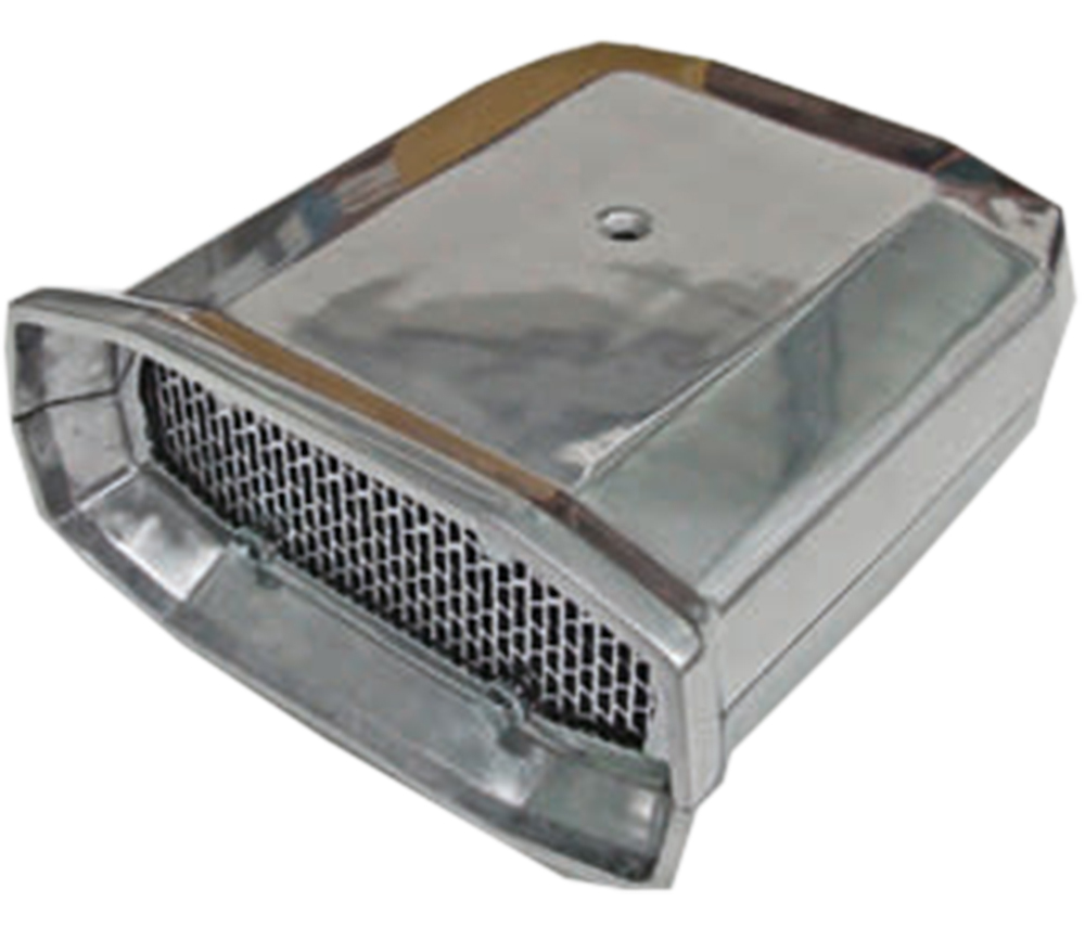PULLEY NOSE SB CHEVY SWP - BLACK ALUM