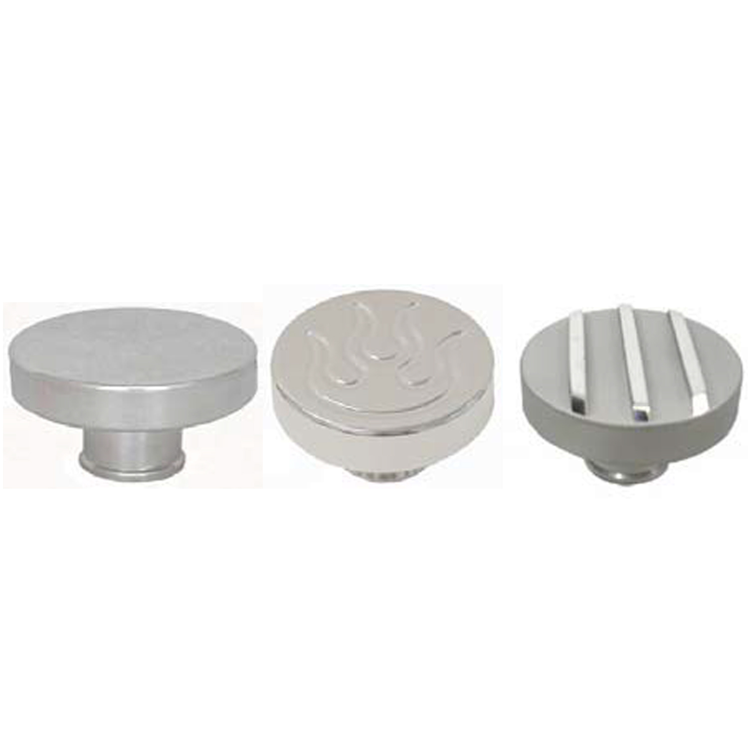 ALUM PUSH-IN OIL CAP - POLISHED