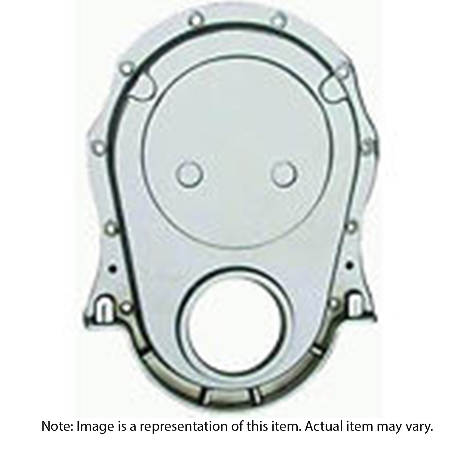 ALUM BB CHEVY REMOVABLE TIMING CHAIN COVER