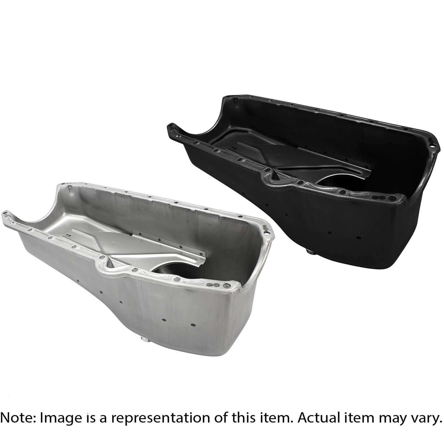 CHROME STEEL OIL PAN BB FE-FORD 332-428