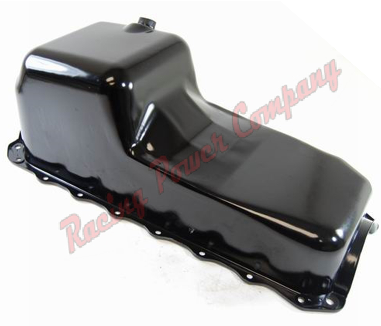 DODGE-MOPAR 5.9L 360-CENTER SUMP OIL PAN, BLACK