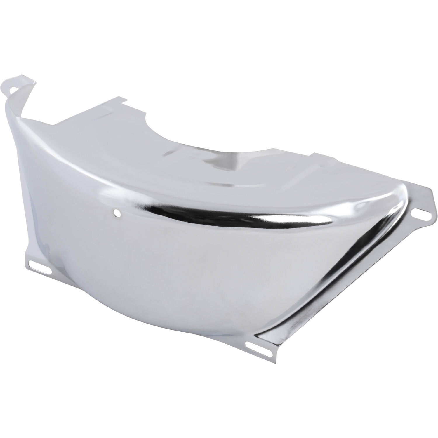 CHROME STEEL GM 700R4 FLYWHEEL DUST COVER RPC