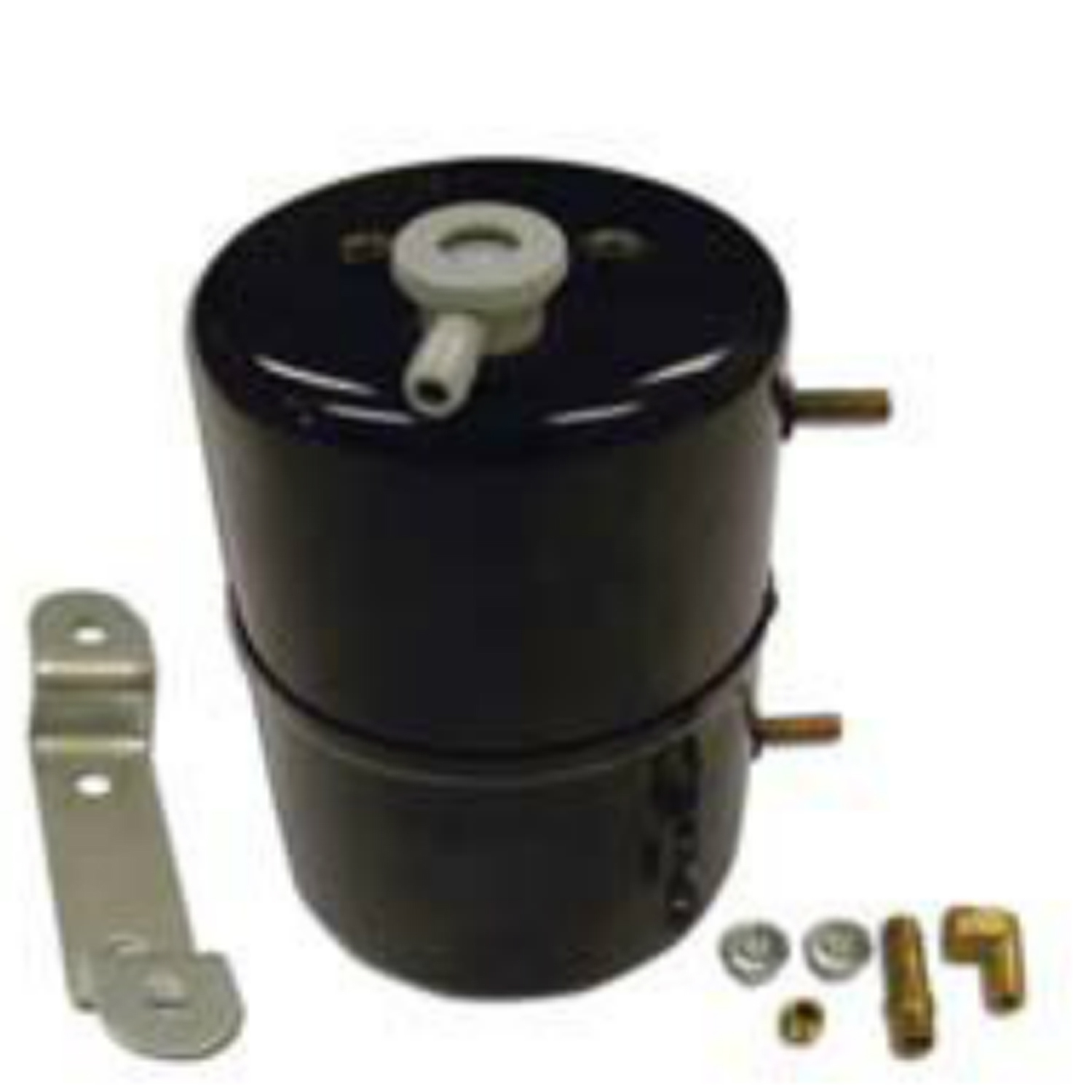 BLACK STEEL VACUUM RESERVOIR TANK