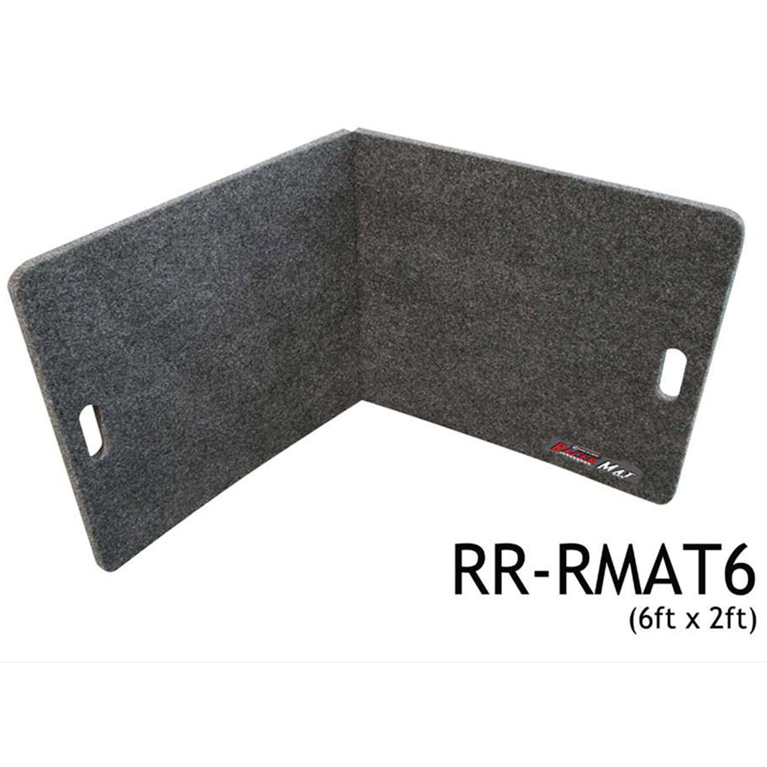 Pit Mat Polypropylene Gray Racer Mat Logo 24 in. Width 72 in. Length Each