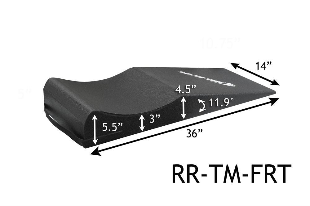 Race Ramps Composite Foam 3000 lb. Capacity 36 in. Length 14 in. Width 5.5 in. Height Pair - Front