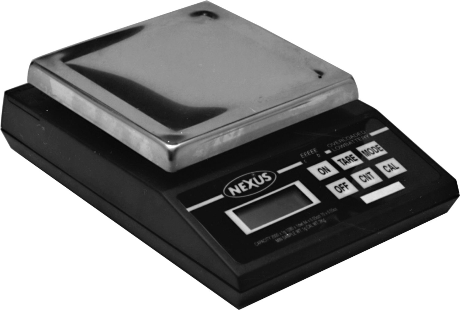 Digital Scale, LCD Readout, 0-2,000 Gram Capacity, 1 Gram Increments, for Engine Balancing, Each