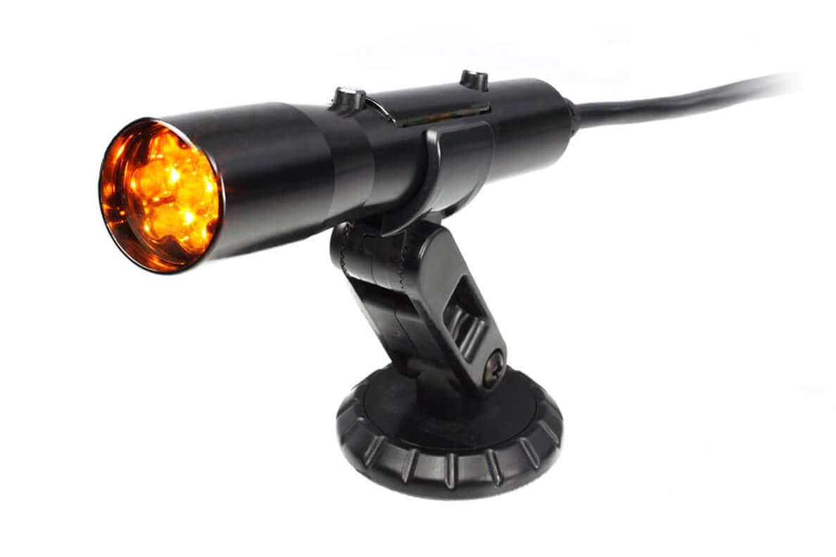 SNIPER SHIFTLIGHT, BLACK W/YEL LED