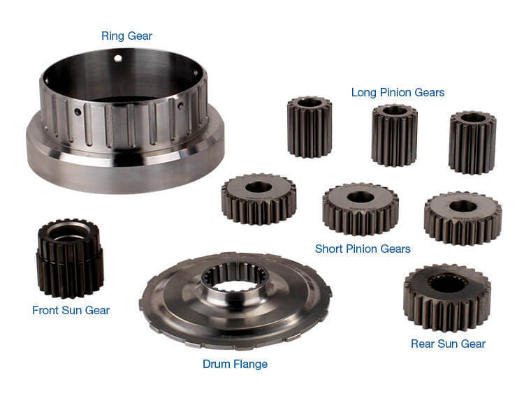 Gearset-Extreme (1.80 Ratio) GM Powerglide 12t Flange