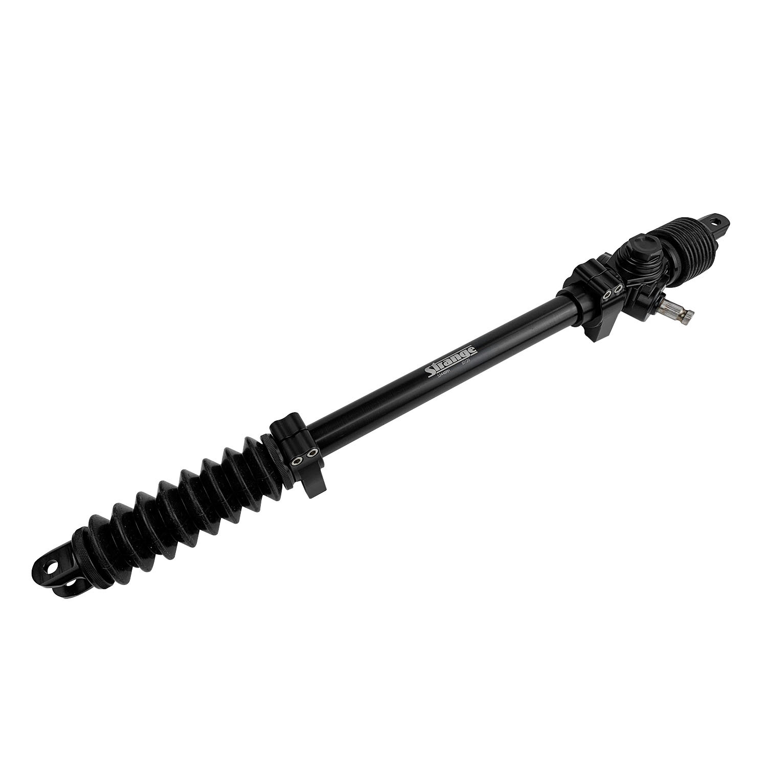 Steering Rack and Pinion RHD , Drag Race Billet Aluminium Rack, Black