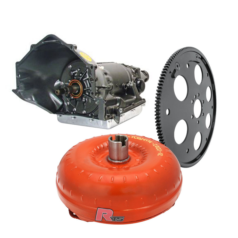 TCI Automatic Transmission, & Converter Kit, Street Fighter TH350, 575HP, 12" 2200 Stall