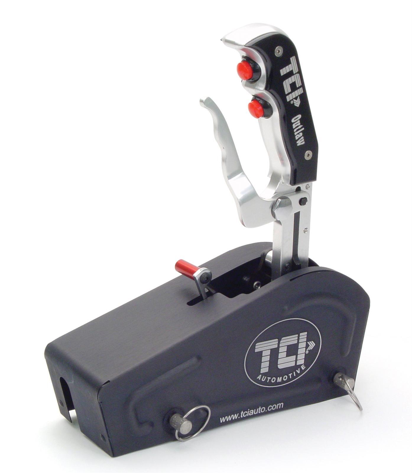 Automatic Shifter Outlaw Series Cable Operated GM Powerglide w/TCU Pistol Grip Each