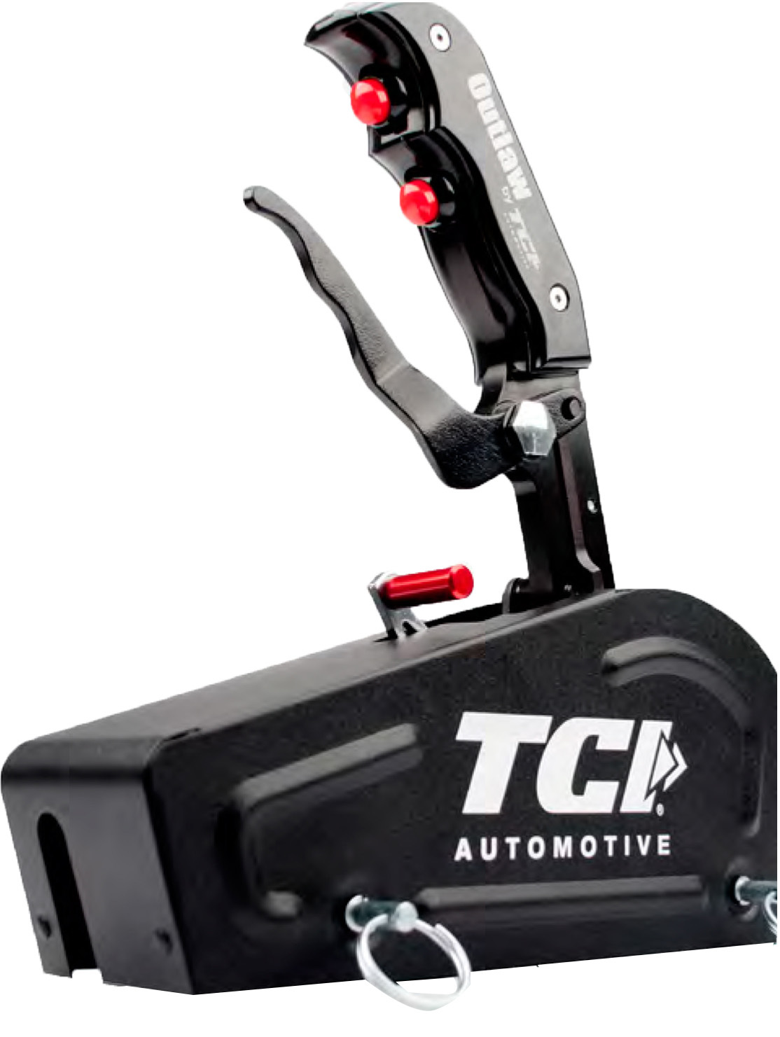 SHIFTER OUTLAW BLACKOUT WITH BUTTON SWITCH 4SPEED TCI