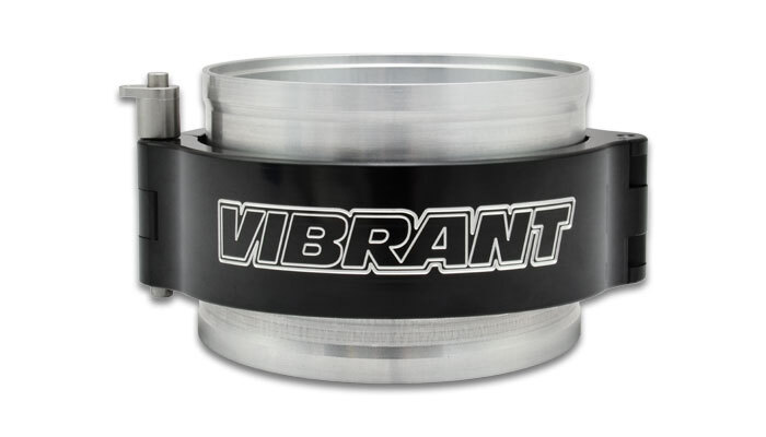 Vibrant HD Clamping System Assembly for 3' OD Tubing - Anodized Black