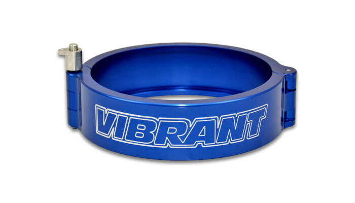 3' Vibrant HD Quick Release Clamp w/Pin - Anodized Blue