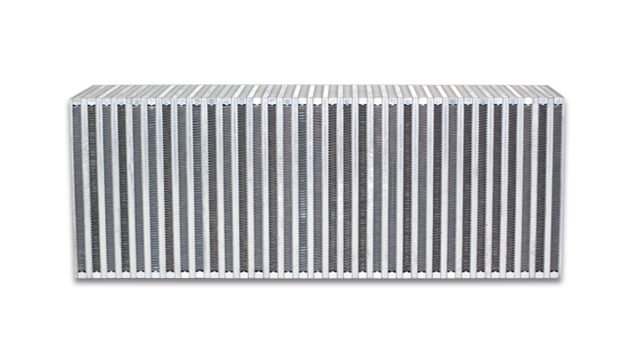 Intercooler, Air-to-Air, Core Only, Vertical Flow, 6.00 in. Wide x 11.00 in. High x 3.00 in. Thick, Bar and Plate Construction, Universal Fit, Aluminu