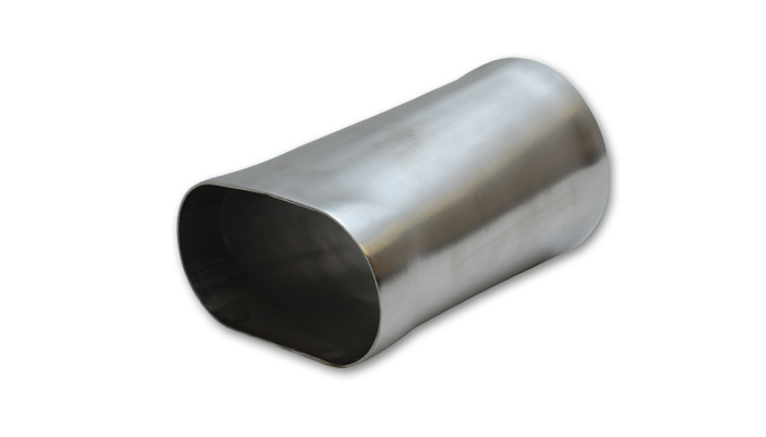 3' Oval to 3' O.D. Round Transition Adapter (6' Long)