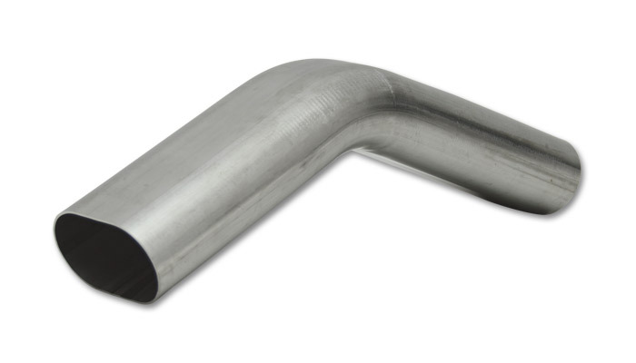 3' Oval 45 Degree Vertical Plane Mandrel Bend