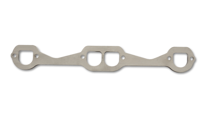Exhaust Manifold Flange for GM LT1/L98/LB9 SM Block (D-shaped port) - Sold in Pairs, T304 Stainless Steel