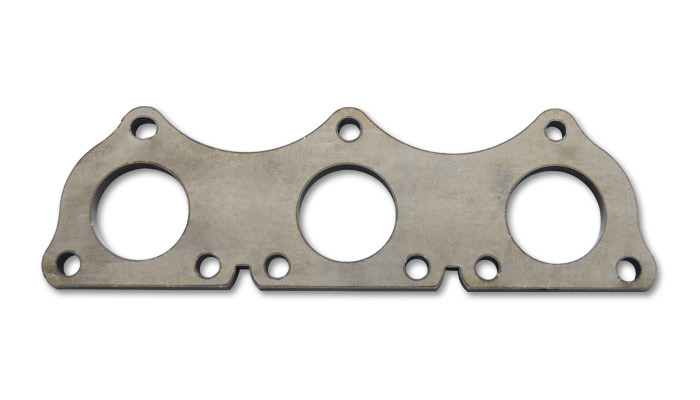 Header Flange, 1/2 in. thick, fits Audi 2.7T 6-cyl. Motor, Steel, Pair